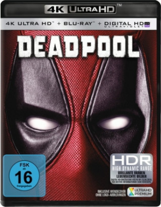 Deadpool 4K, 1 UHD-Blu-ray + 1 Blu-ray + Digital HD UV