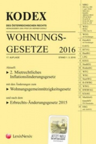 KODEX Wohnungsgesetze 2016 (f. Österreich)