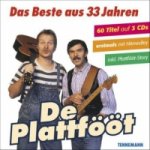 De Plattfööt - Das Beste aus 33 Jahren, 3 Audio-CDs