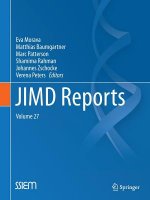 JIMD Reports, Volume 27