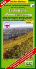 Doktor Barthel Karte Wander- und Radwanderkarte Sächsischer Weinwanderweg