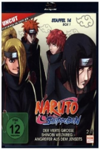 Naruto Shippuden. Staffel.14.1, 2 Blu-ray