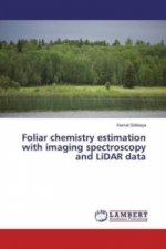Foliar chemistry estimation with imaging spectroscopy and LiDAR data