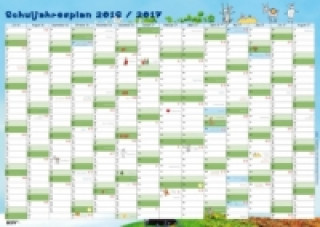 GSV Wandkalender - Schuljahresplan 2016/2017 (DIN A2 Poster)