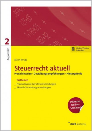 Steuerrecht aktuell 2/2016