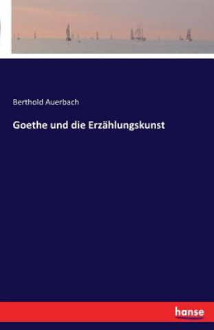 Goethe und die Erzahlungskunst