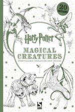 Harry Potter Magical Creatures Postcard Colouring Book