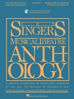 Singer's Musical Theatre Anthology, Volume 5