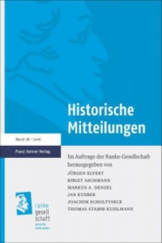 Historische Mitteilungen. Bd.28 (2016)