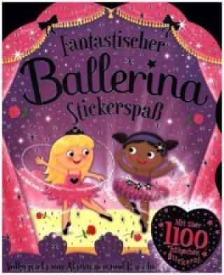 Fantastischer Ballerina Stickerspaß