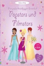 Mein großes Anziehpuppen-Stickerbuch: Popstars und Filmstars