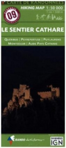 Pyrénées Carte 09 Le Sentier Cathare 1