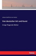 Von deutscher Art und Kunst