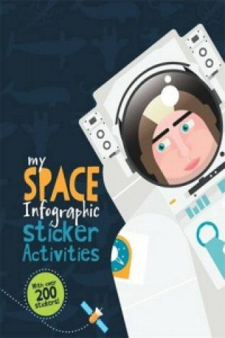 My Space Infographic Sticker Activity Book