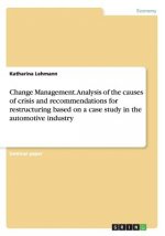 Change Management. Analysis of the causes of crisis and recommendations for restructuring based on a case study in the automotive industry