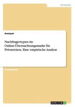 Nachfragertypen im Online-UEbernachtungsmarkt fur Privatreisen. Eine empirische Analyse