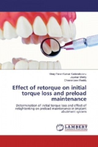 Effect of retorque on initial torque loss and preload maintenance