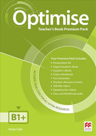 Optimise B1+ Teacher's Book Premium Pack