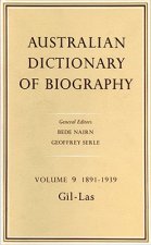 Australian Dictionary of Biography V9