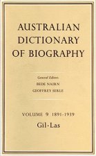 Australian Dictionary of Biography V9
