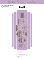 First Book of Soprano Solos