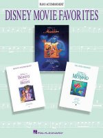 Disney Movie Favorites Instrumental Solo Piano Accompaniment