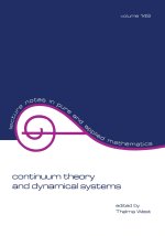 Continuum Theory & Dynamical Systems