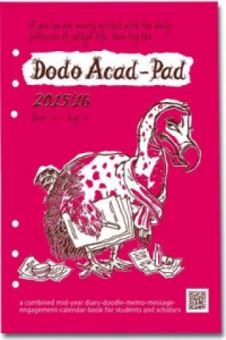Dodo Acad-Pad Filofax-Compatible A5 Diary Refill 2015 - 2016 Week to View Academic Mid Year Diary