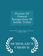 Process of Federal Recognition of Indian Tribes - Scholar's Choice Edition