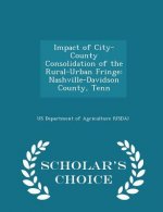 Impact of City-County Consolidation of the Rural-Urban Fringe