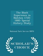 Black Experience in Natchez 1720-1880