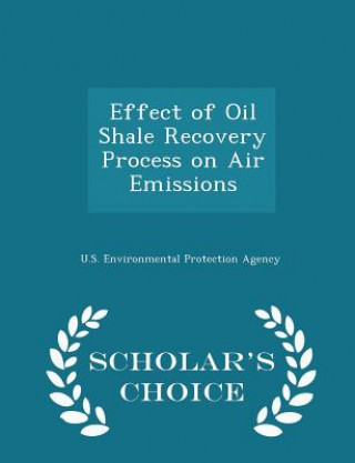 Effect of Oil Shale Recovery Process on Air Emissions - Scholar's Choice Edition