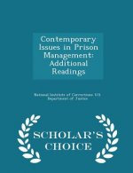 Contemporary Issues in Prison Management