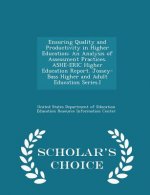 Ensuring Quality and Productivity in Higher Education