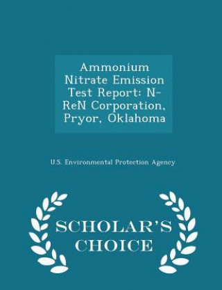 Ammonium Nitrate Emission Test Report