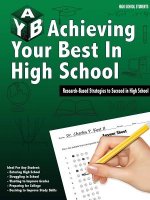 Achieving Your Best in High School