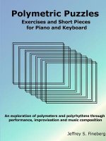 Polymetric Puzzles - Exercises and Short Pieces for Piano and Keyboard