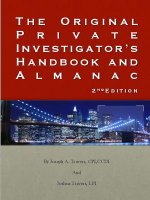 Original Private Investigator's Handbook and Almanac 2nd Edition