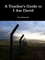 Teacher's Guide to I am David