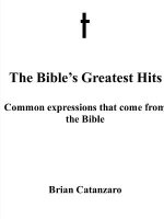 Bibles Greatest Hits