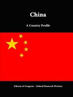 China: A Country Profile