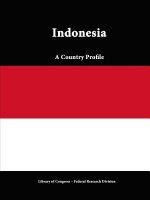 Indonesia: A Country Profile