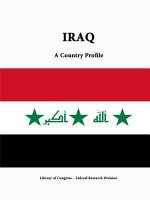 Iraq: A Country Profile