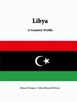 Libya: A Country Profile