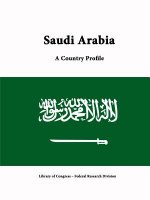 Saudi Arabia: A Country Profile