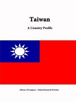 Taiwan: A Country Profile