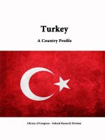 Turkey: A Country Profile