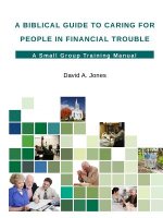 Biblical Guide to Caring for People in Financial Trouble
