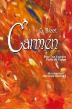G. Bizet Carmen Pour Trio a Cordes Partie De Violon