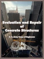 Evaluation and Repair of Concrete Structures